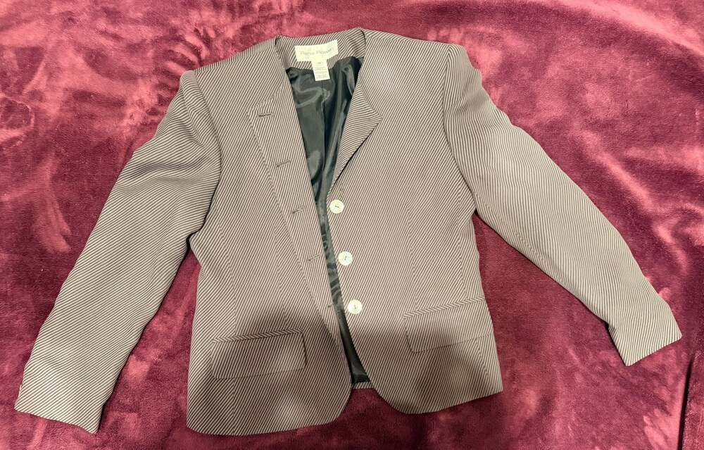 Rena Rowan Women's Striped Blazer Jacket Size 10
